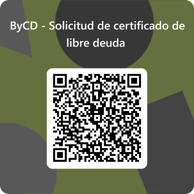 Formulario de Libre deuda